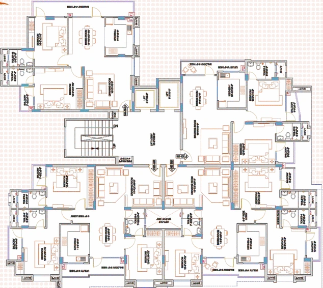 Floor Plan of ARG Silver Spring in Ajmer Road, Jaipur - Image 57402