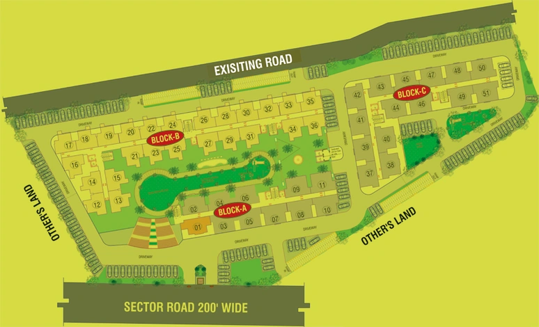 Master Plan of Uday Raj in Mansarovar, Jaipur - Image 57300