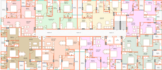 Master Plan of A D Pashrvnath 4 in Mansarovar, Jaipur - Image 56204
