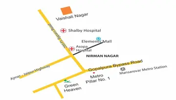 Location of Shree Parshvanath Enclave - Image 40739
