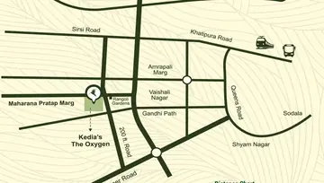 Location of Kedia The Oxygen - Image 40729