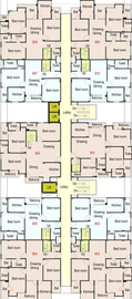 Floor Plan of Laxmi Royale Platinum in Jagatpura, Jaipur - Image 56272