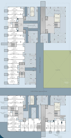 Master Plan of Serenity Satyam in South Bopal, Ahmedabad - Image 122878