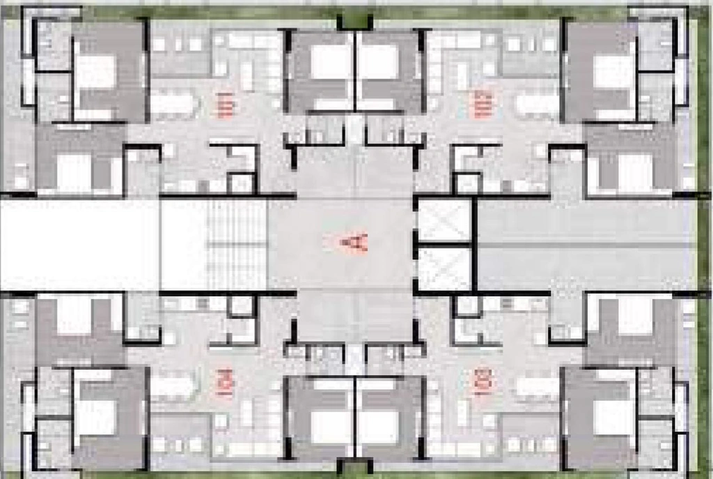 Floor Plan of Nirman Sahvas in Adalaj, Gandhinagar - Image 84507