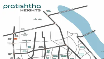 Location of Pratishtha Heights - Image 56529