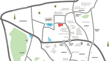 Location of Aspire Spaces Ameya - Image 40794