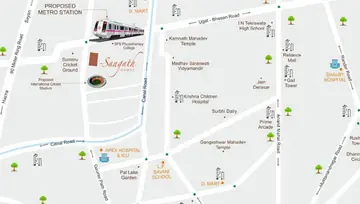 Location of Sangath Homes - Image 43545