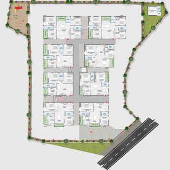 Master Plan of Akruthi Stavya in Bachupally, Hyderabad - Image 40941