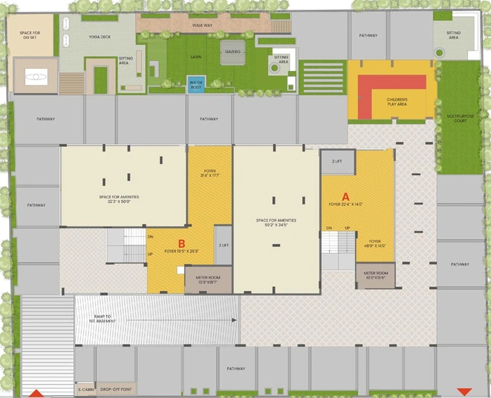 Master Plan of Shlok Abhilasha in Gota, Ahmedabad - Image 43458