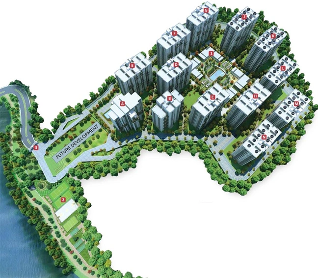 Master Plan of Indis Pbel City in Appa Junction, Hyderabad - Image 40900