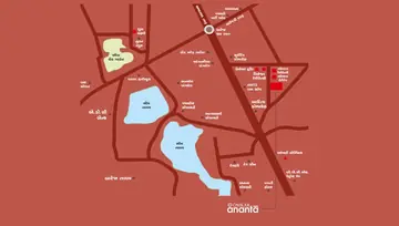 Location of Mahavir Omkar Ananta - Image 43422