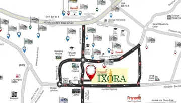 Location of Praneeth Pranav Ixora - Image 40887