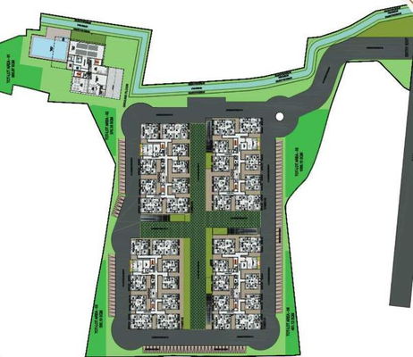 Master Plan of Praneeth Pranav Ixora in Hafeezpet, Hyderabad - Image 40888