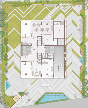 Master Plan of Zade Z Luxuria in Thaltej, Ahmedabad - Image 43280