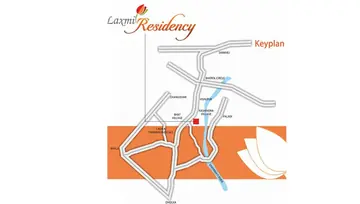 Location of Laxmi Residency - Image 42729