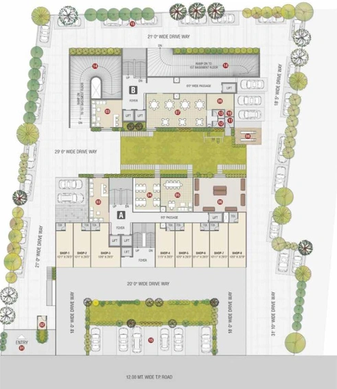 Master Plan of Laxmi Rise in Bakrol, Ahmedabad - Image 42786