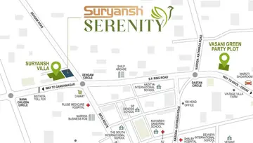 Location of Sun Suryansh Serenity - Image 42691