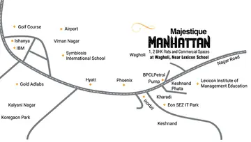 Location of Majestique Manhattan - Image 19925