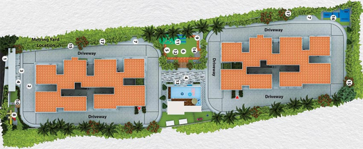 Master Plan of ARK Samyak in Bachupally, Hyderabad - Image 41555