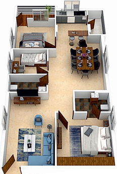 5 BHK Flat in Sree Kalpa Pristine in Bachupally, Hyderabad - Image 482498