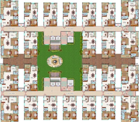 Floor Plan of Sree Kalpa Pristine in Bachupally, Hyderabad - Image 41513