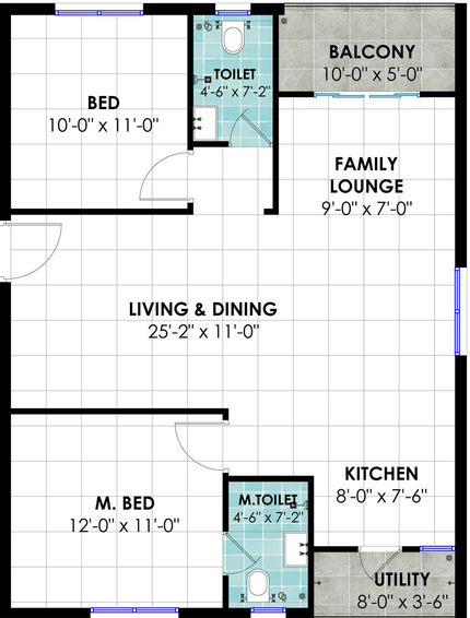 2 BHK Flat in Praneeth Pranav Town Square in Bachupally, Hyderabad - Image 482277