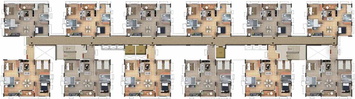 Floor Plan of Provident Kenworth in Rajendra Nagar, Hyderabad - Image 41388