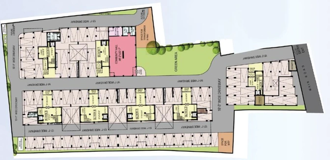 Master Plan of Rohra Eco in New Town, Kolkata - Image 58485