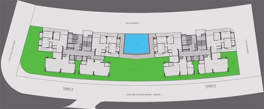 Master Plan of Sangath Accolade in Gift City, Gandhinagar - Image 58172