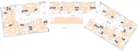 Floor Plan of Bakeri Stella in Gift City, Gandhinagar - Image 58196