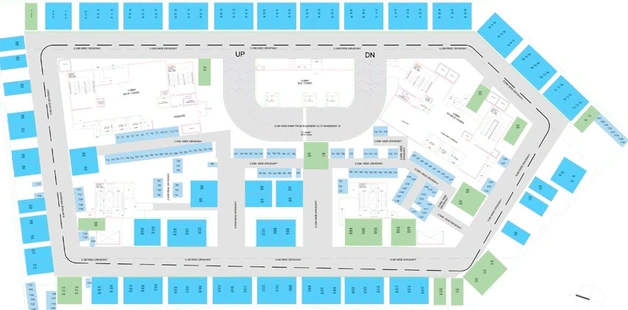 Master Plan of Bakeri Stella in Gift City, Gandhinagar - Image 58197
