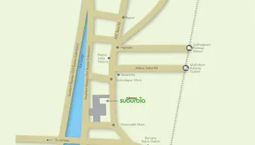 Location of Siddha Suburbia Apartment - Image 58700