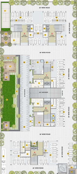 Master Plan of Kaavyaratna Pravesh in Randesan, Gandhinagar - Image 58210