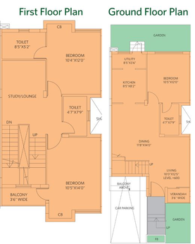 3 BHK House/Villa in Siddha Suburbia Bungalow in EM Bypass, Kolkata - Image 520126
