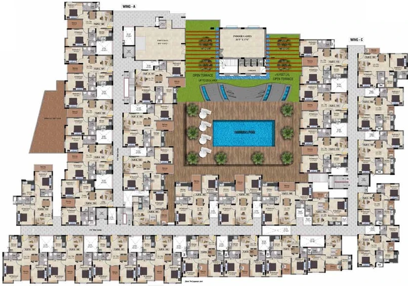 Master Plan of Alamo XS Patio in Avinashi Main Road, Coimbatore - Image 58571