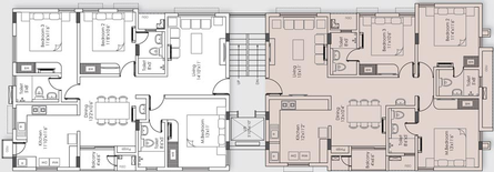 Floor Plan of Appaswamy Urbanest in Ram Nagar, Coimbatore - Image 60255