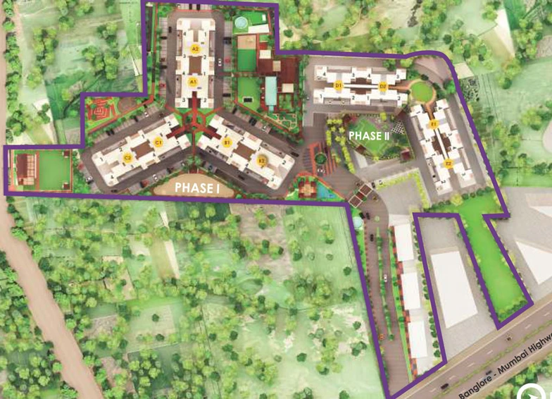 Master Plan of Pethkar Siyona in Punawale, Pune - Image 20275