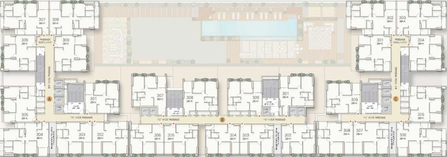 Floor Plan of Shilp North Sky in Gift City, Gandhinagar - Image 58410