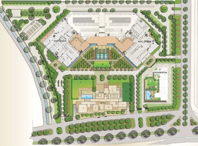 Master Plan of Mani Casa in New Town, Kolkata - Image 58730