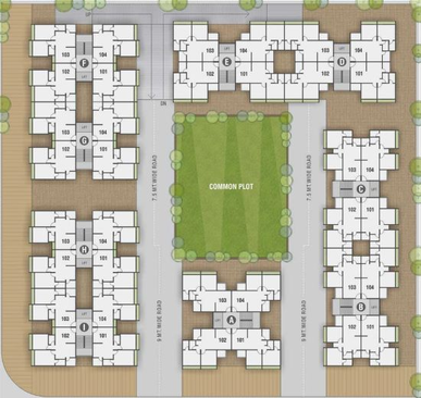 Master Plan of PSY Pramukh Elysium in Sargasan, Gandhinagar - Image 63708