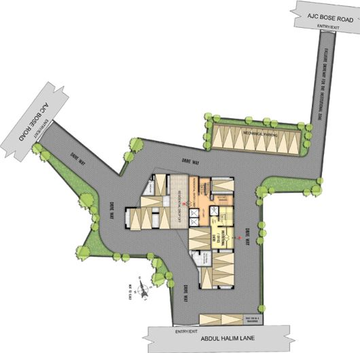 Master Plan of Mani Crest in Entally, Kolkata - Image 58737