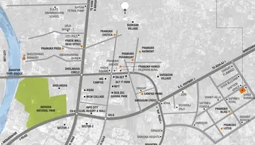 Location of PSY Pramukh Oasis - Image 64083
