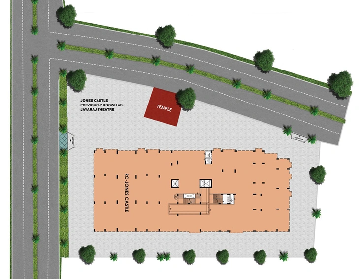 Master Plan of RC Jones Castle in Saidapet, Chennai - Image 58126