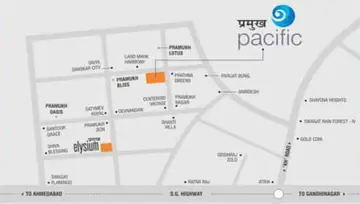 Location of PSY Pramukh Pacific - Image 63790