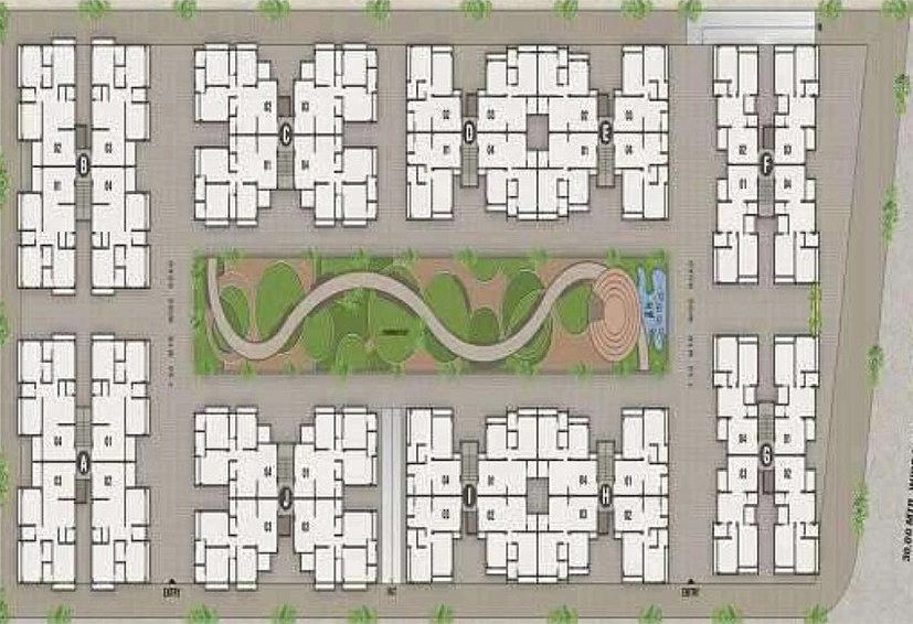 Master Plan of PSY Pramukh Paramount in Sargasan, Gandhinagar - Image 63812