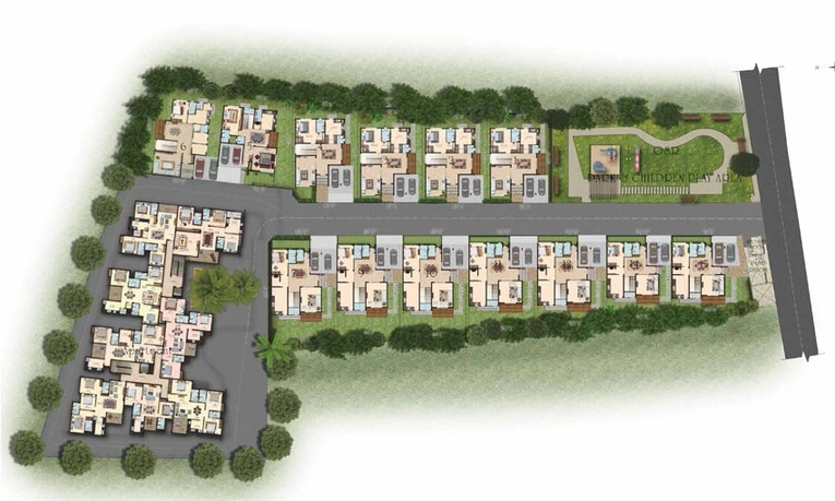 Master Plan of Casagrand Amber in Kallimadai, Coimbatore - Image 59002
