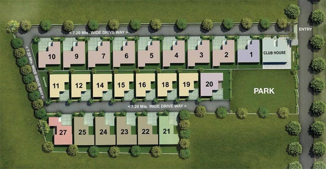 Master Plan of Casagrand Regalis in Cheran Ma Nagar, Coimbatore - Image 58991