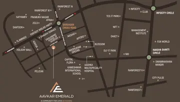 Location of Sanidhya Aavkar Emerald - Image 64090