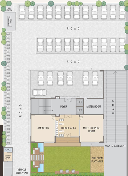 Master Plan of Sanidhya Aavkar Emerald in Sargasan, Gandhinagar - Image 64091