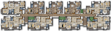 Floor Plan of Chettinad Burgundy in Peelamedu, Coimbatore - Image 60387